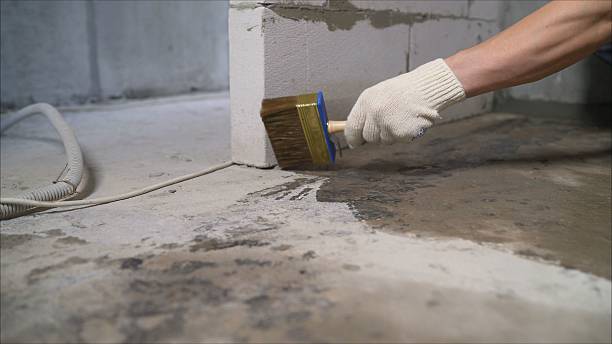 SJ Waterproofing Pros Waterproofing coverage map for Oliver Springs, TN and surrounding area